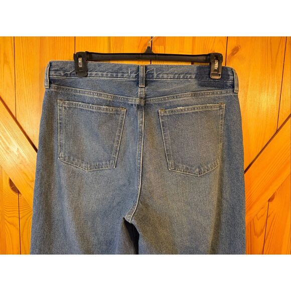 Ambercrombie & Fitch Curve Love Mid Rise Slouchy Jean Size 31Long nwt (6226) - Picture 6 of 8